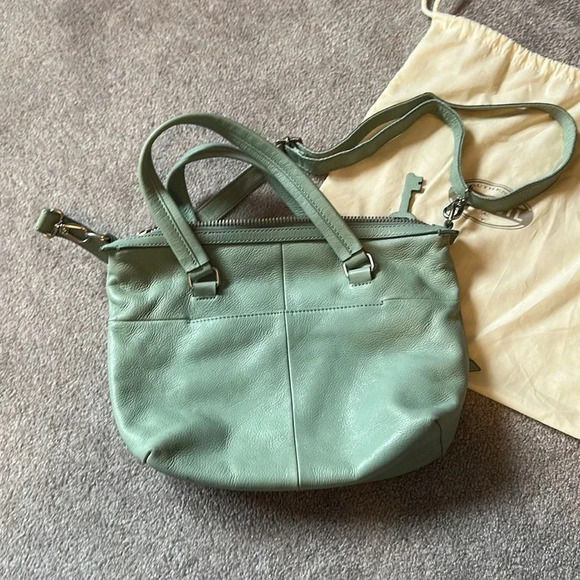 Fossil Genuine Leather Top Handle Zip Bag in Mountain Dusk - Picture 3 of 6